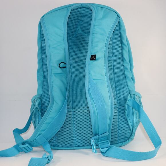 Nike Jordan Aqua Blue Backpack with Elephant Print Panels - Picture 2 of 4